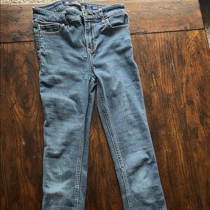 Hollister Women's Skinny Jeans in Denim Blue